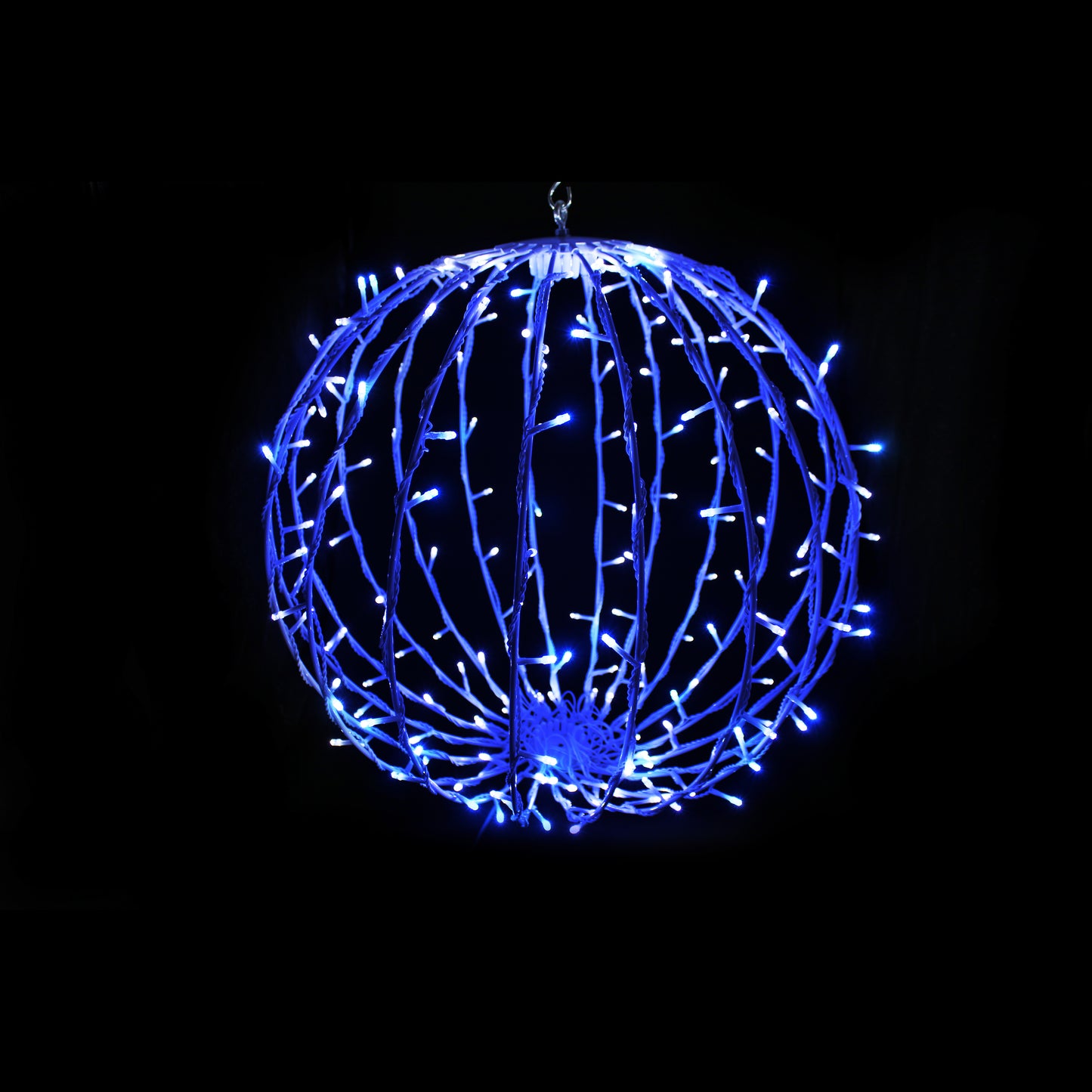 Blue 20" Sphere with 200 LEDS