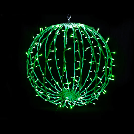 Green 20" Sphere with 200 LEDS