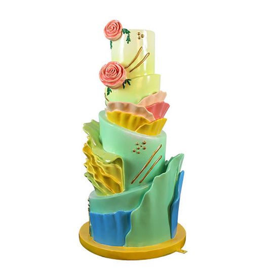 4.5' Tall Elegant Cake