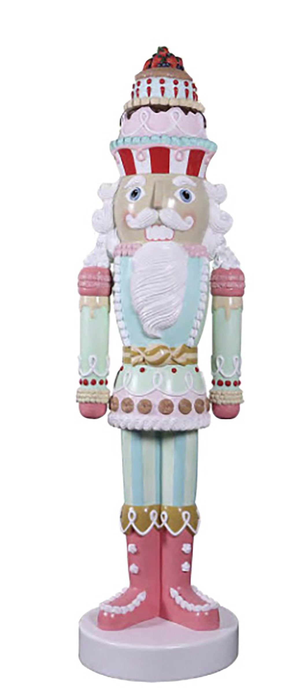 6' Candy Cake Nutcracker