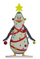 Funny Penguin with Christmas Lights