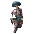 Pirate Sitting on a Barrel