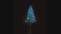 6' Teal Starburst LED Tree