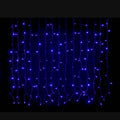Twinkle LED Light Curtain with 150 Blue Lights