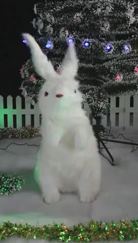 Animated Rabbit Body moves with Music