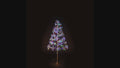 5' Multi Starburst LED Tree