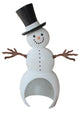 Photo Op Snowman with Top Hat