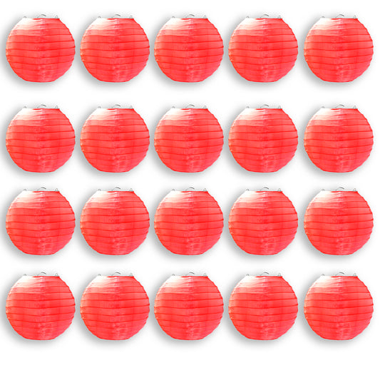 20 Pack 6" Red Lanterns