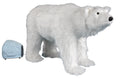 Animated Polar Bear Head moves with Music