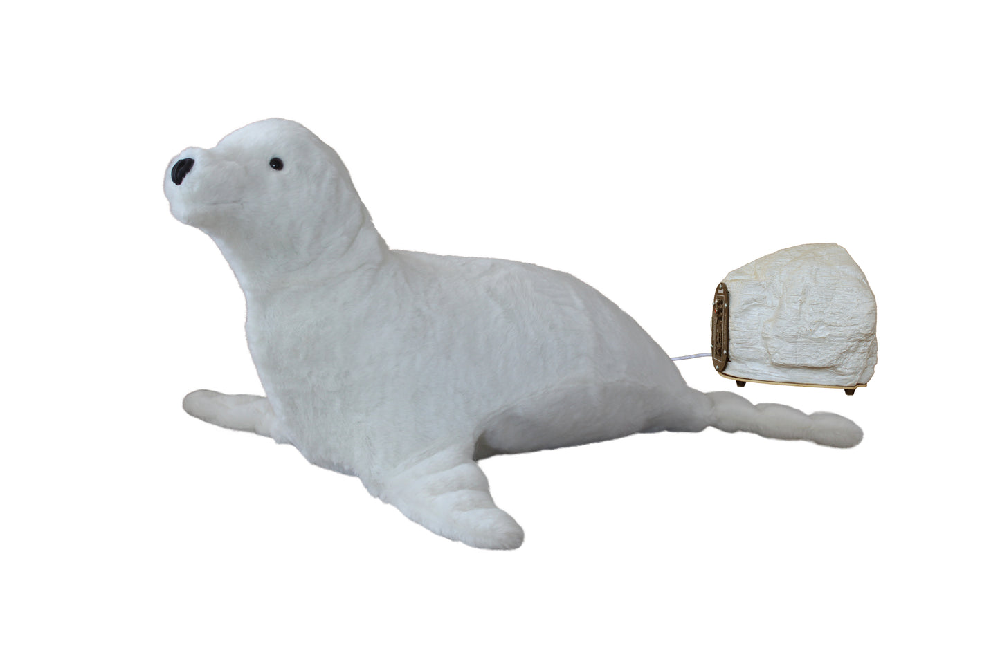 Animated Seal Head moves with Music