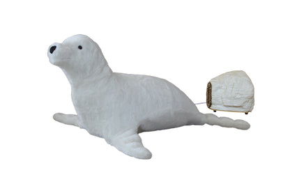 Animated Seal Head moves with Music