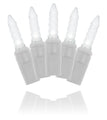 70 Pure White M5 LED Icicle Lights