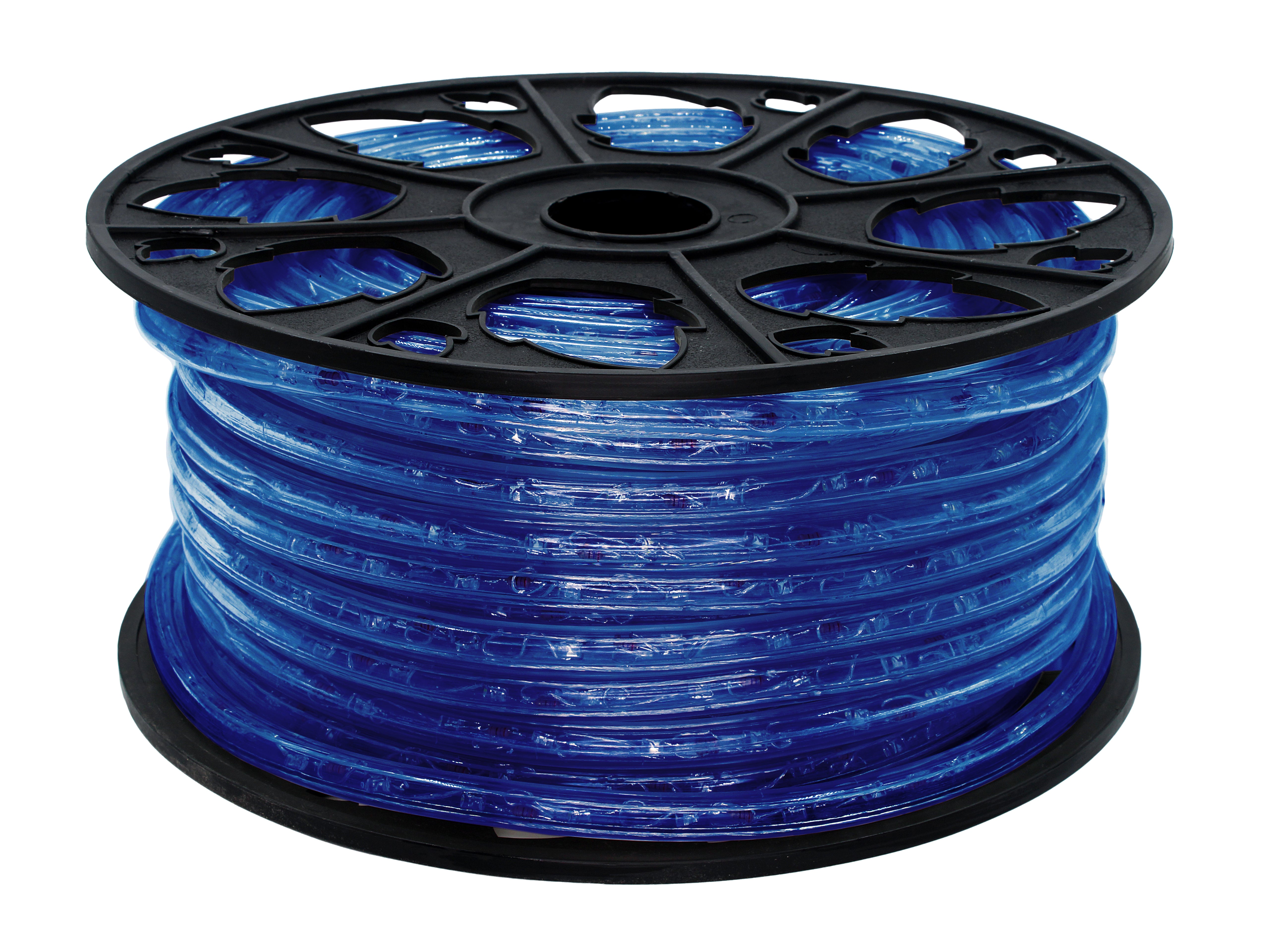 Led Spool 12 Volt 150' spool of 10mm Blue LED Ropelight – WinterlandInc