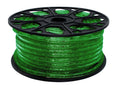 12 Volt 150' spool of 10mm Green LED Ropelight