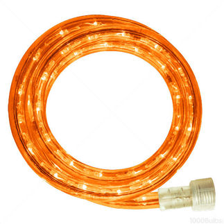 10mm 18' Spool of Orange LED Ropelight