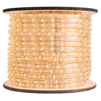 150' Spool of Warm White LED Ropelight 10mm