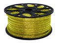 12 Volt 150' spool of 10mm Yellow LED Ropelight