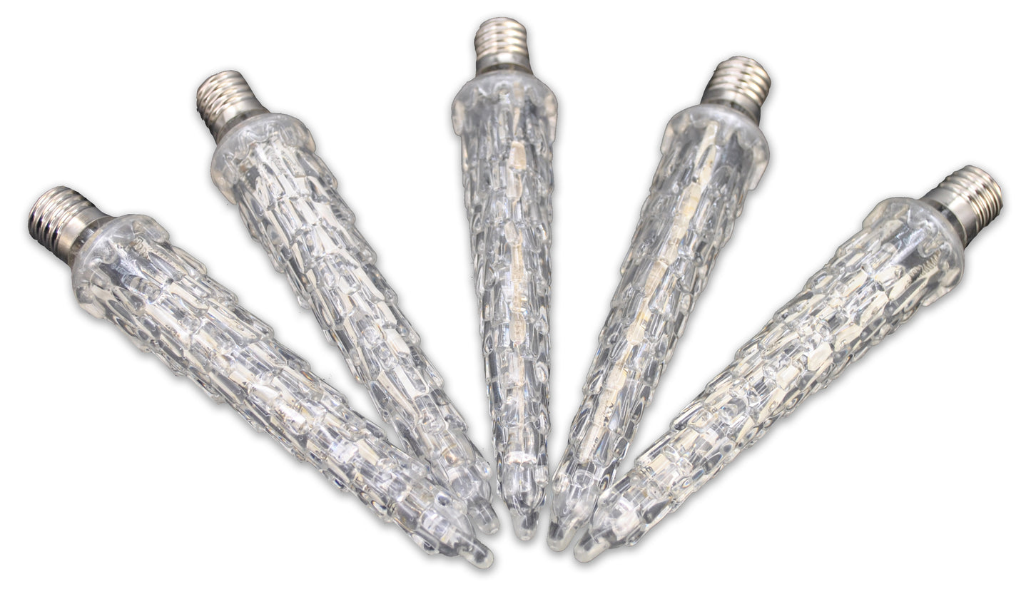 5 Pack of 5" Icicle Retrofit Lamp with LED Lights