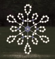 4' Loop Snowflake