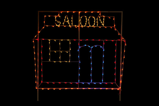 8' Western Town Saloon
