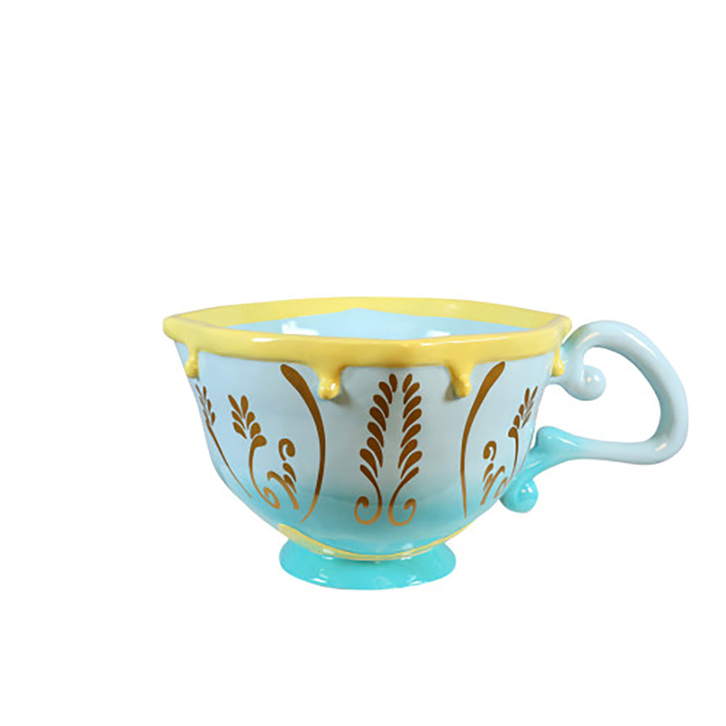 24" Royal Teacup, Mint Green