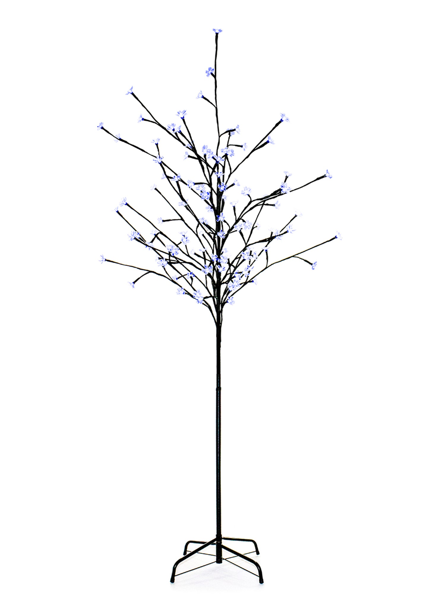 6' Blue LED Cherry Tree