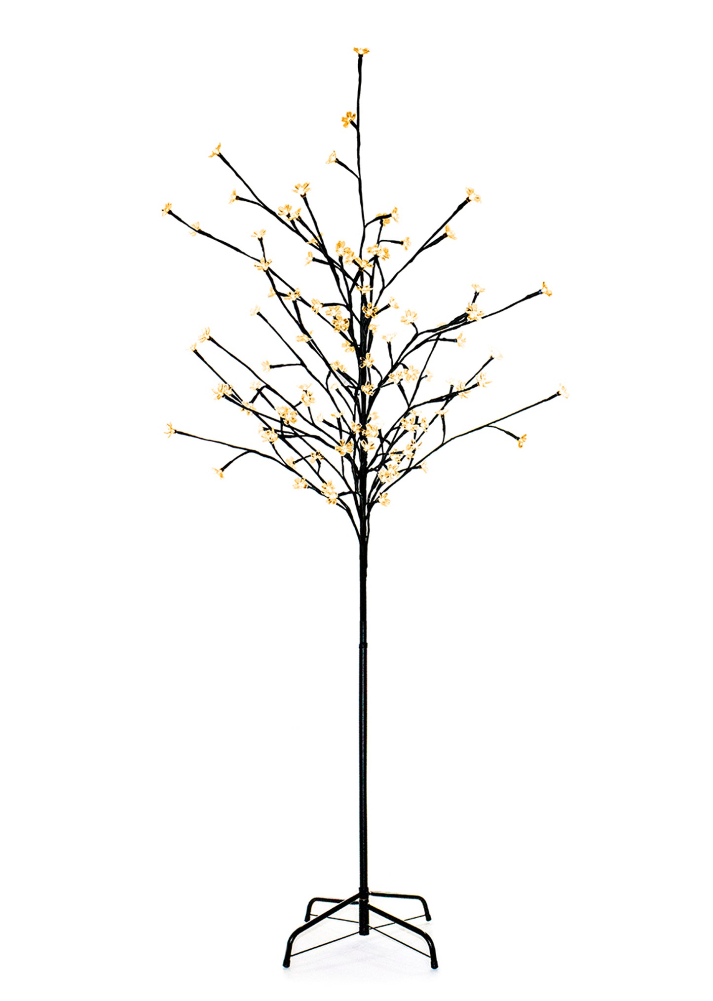 6' Orange LED Cherry Tree