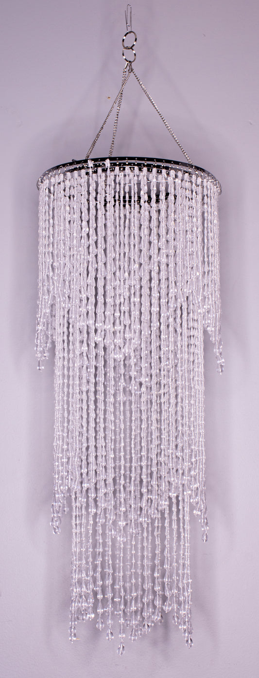 Clear Chandelier 36"