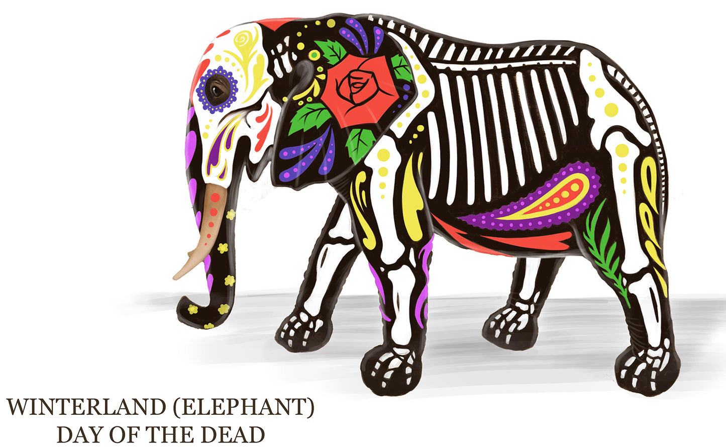 Day of the Dead Elephant