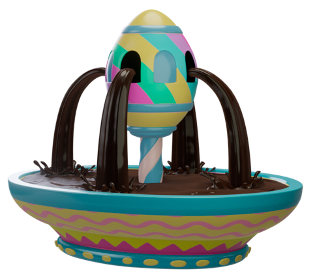 5' Chocolate Easter Egg Fountain