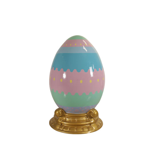 4.5' Pastel Easter Egg with Base