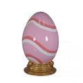 6.5' Pastel Swirl Easter Egg with Base