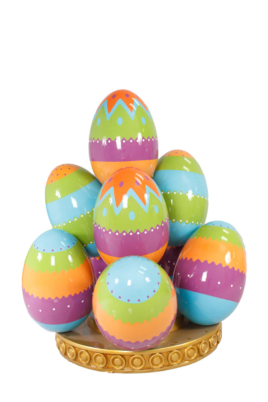 8' Easter Egg Pile