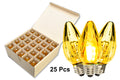 25 Pack of F50 SMD Gold Commercial Retrofit Bulbs