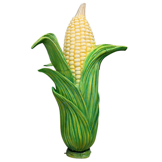 8' Corn Stalk Statue