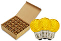 25 Pack of G40 Non-Dimmable Gold Commercial Retrofit Bulbs with E26 Base