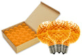 25 Pack of G50 SMD Orange Dimmable Replacement Bulbs