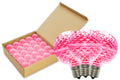 25 Pack G50 SMD Pink Dimmable Replacement Bulbs