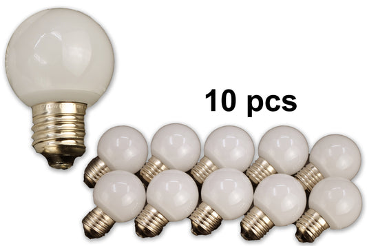 10 Pack G50 SMD Warm White Commercial Retrofit Bulbs