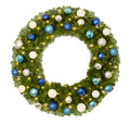 3' Sequoia Wreath with Warm White LED Lights and Arctic Themed Ornaments