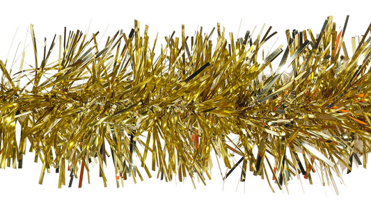 6" Gold Mylar Garland 20' Sections