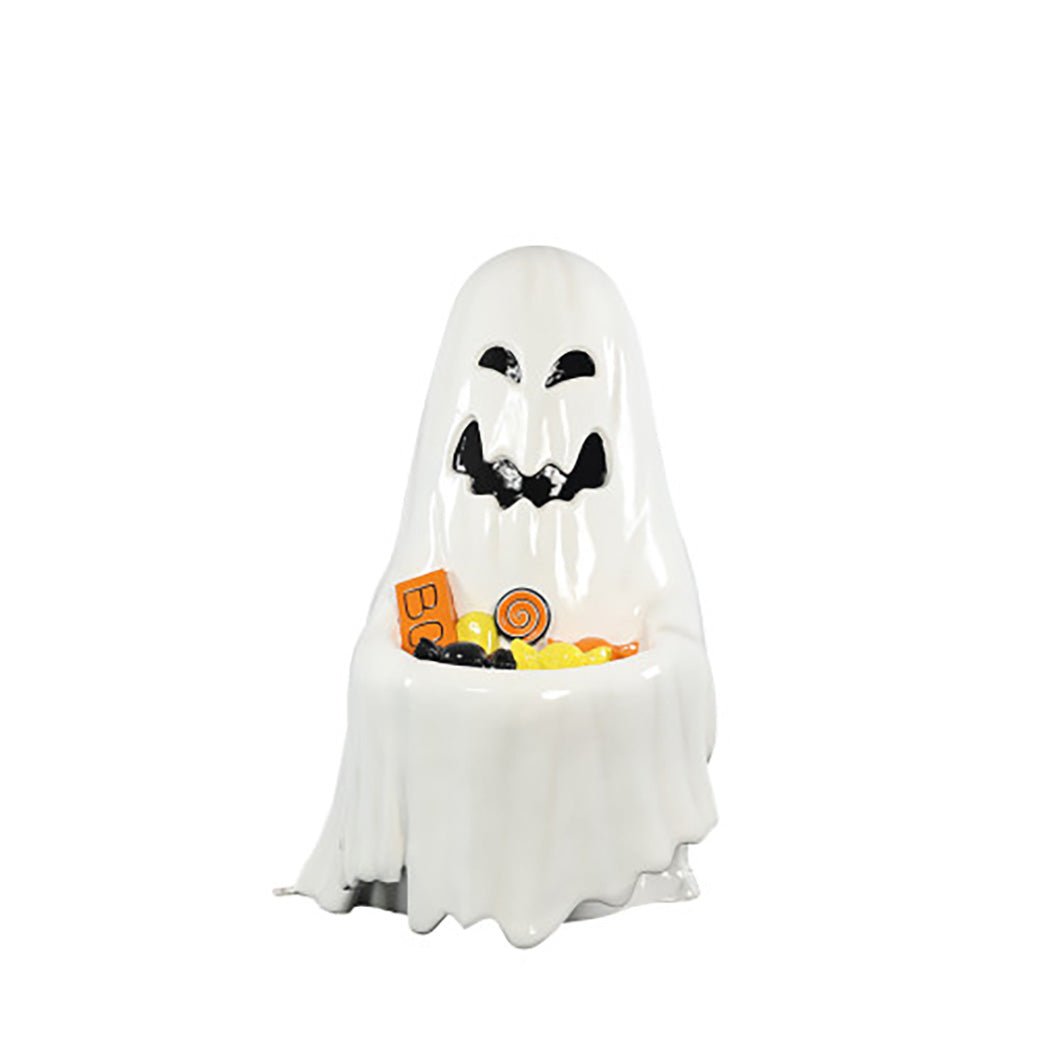 4' Ghost Holding Candy