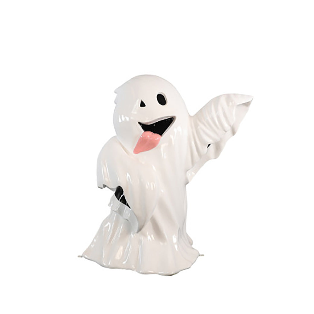 4' Smiling Ghost with Tongue Out