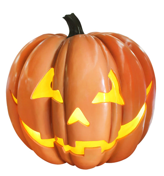 5' Lit Smiling Jack-O-Lantern