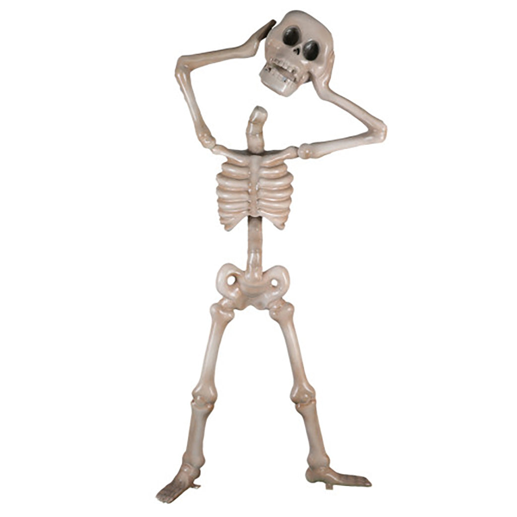 7' Skeleton with his Head in his Hands