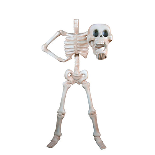 7' Skeleton Holding his Head in his Outstreched Arm