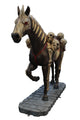 Brown Skeleton Horse