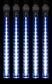 5 Pack 12'' Blue LED Snowfall Tube Lights