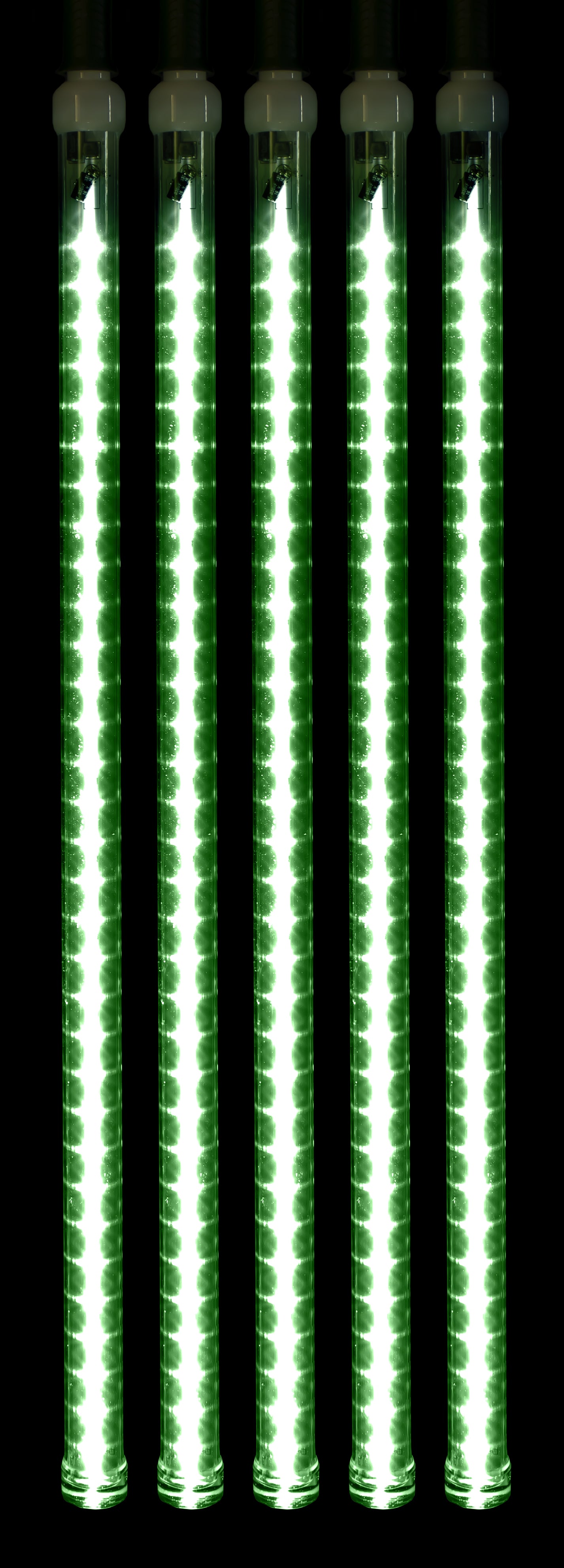 5 Pack 24" Green Snowfall Tube