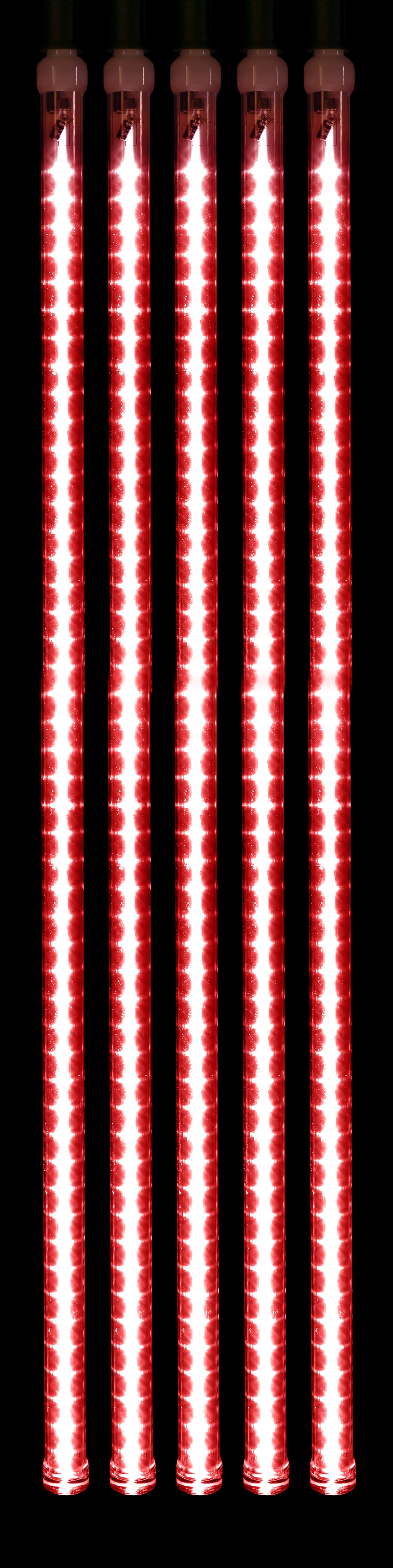 5 Pack 36" Red  Snowfall Tubes